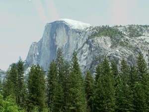 Yosemite - Half Dome from the Valley Floor